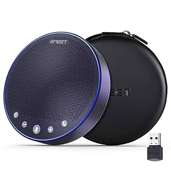 【EMEET】OfficeCoreM220Liteテーブルマイクスピーカー Amazon.co.jp: EMEET M220 スピーカーフォン 2台セット 会議用